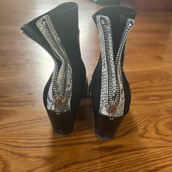 Dolce Vita Snakeskin Booties - Picture 3 of 5